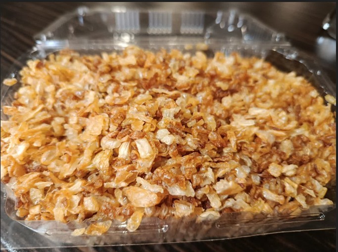 پیاز داغ خلالی سرخ شده درجه یک